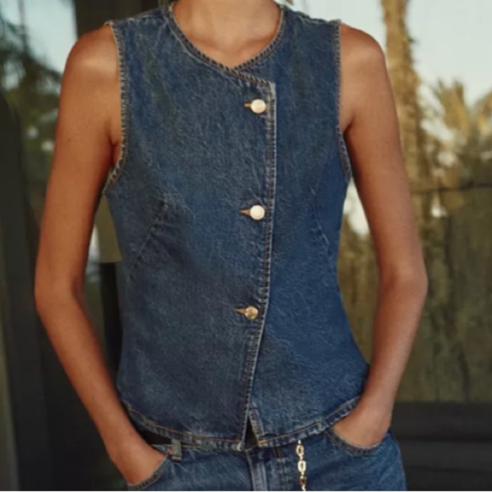 ZARA Z1975 Denim Vest